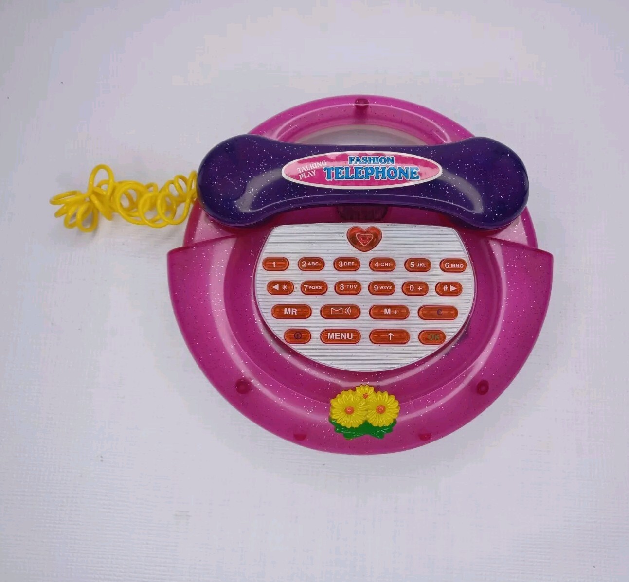 Vintage 2000 Y2K Play Telephone Battery Operated Toy