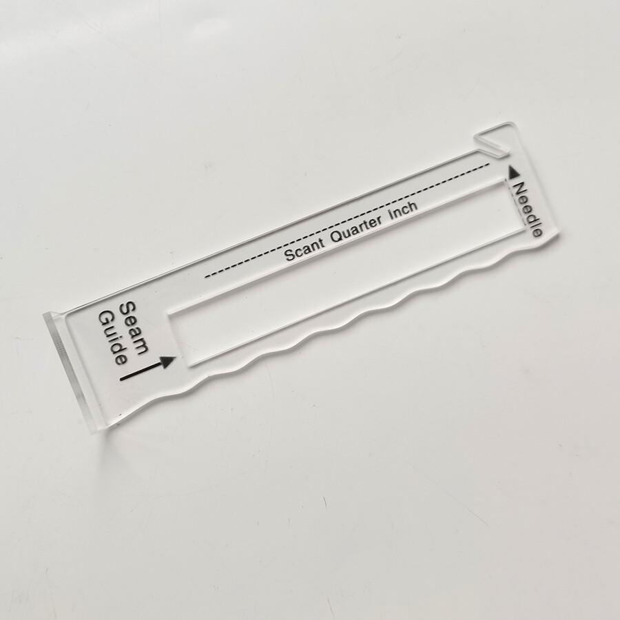 3pcs/set Precise Alignment Seam Guide Fixture (4.61 * 1.18in) and 2 Seam Guides
