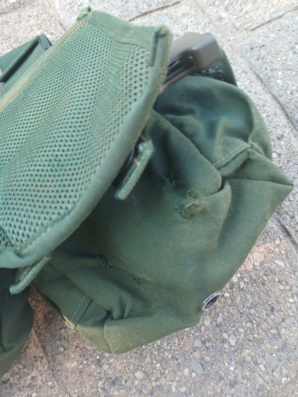 usmc taps chest rig dyed OD