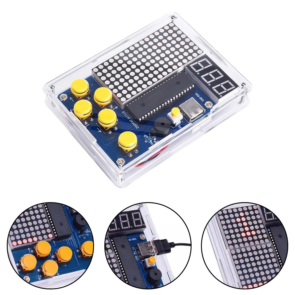 Comprehensive For DIY Kit for Assembling a Functional Game Console Unit