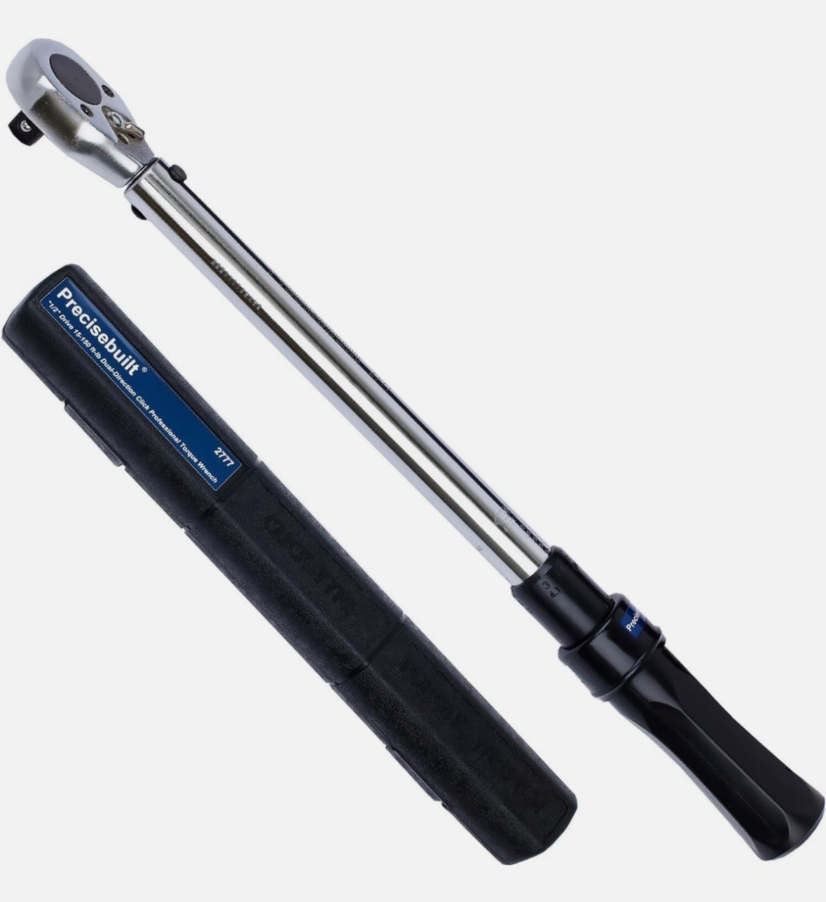 1/2" Drive 15150 Ftlb 30.5-214 Nm Dualdirection Click Professional Torque Wrench