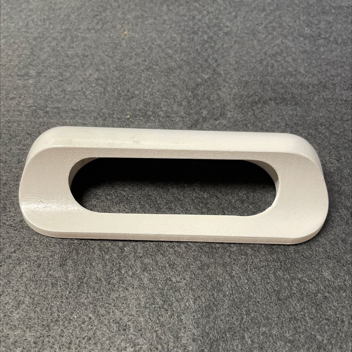 AS-IS 3-3/4"  White Wood Drawer Pull