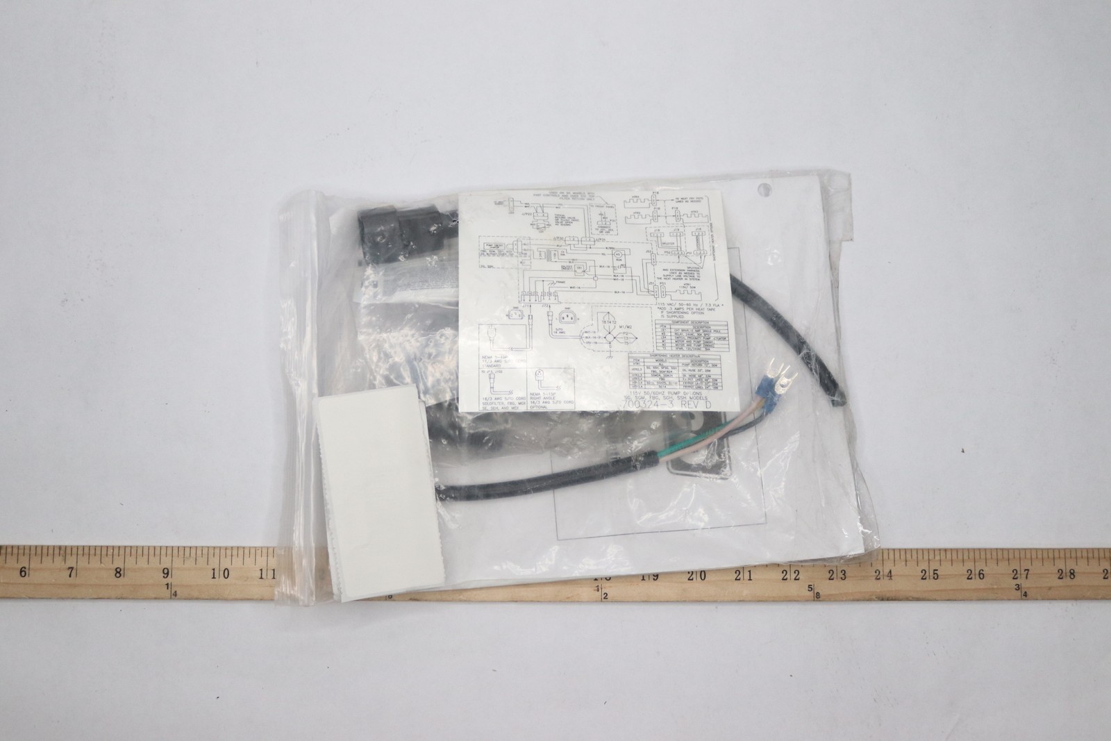 Pitco Fryer Filter Pump Hardware Bag for Replacement Only KF-SG6H
