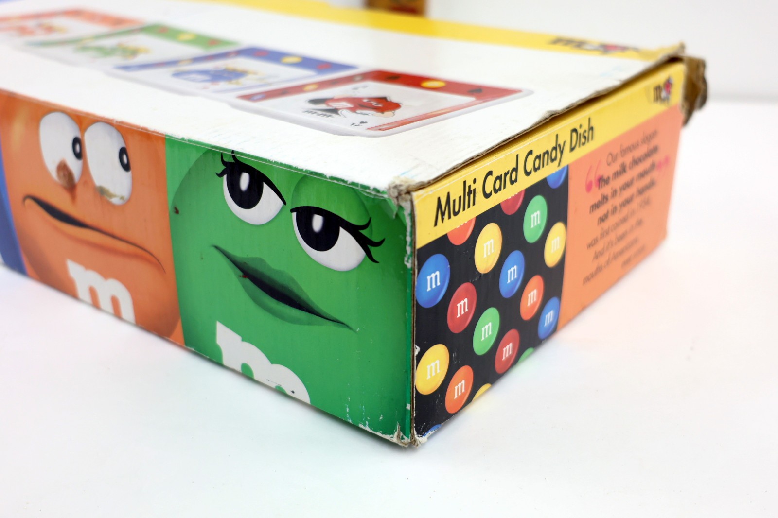 M&M’s World Las Vegas Multi Card Candy Dish with Four Compartments