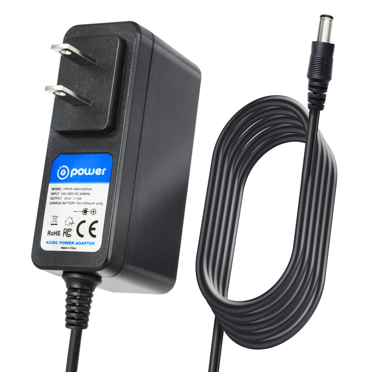AC Adapter for 10V-12.8VDC PBA003CGCH PBA099-8-US-EU PBA099-8-US-EU-QUICK Vacuum