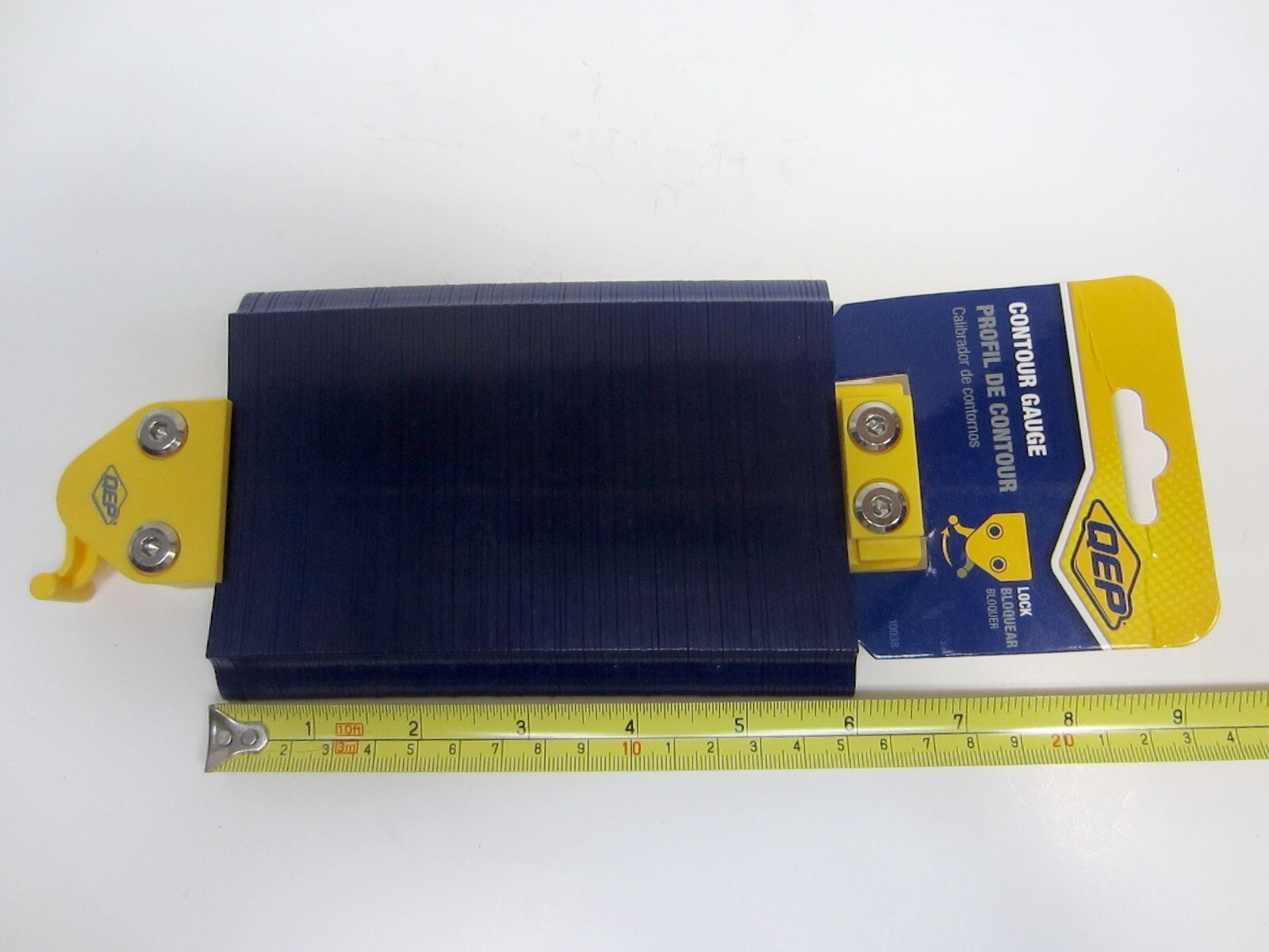 QEP 6" Locking Professional Profile & Contour Gauge Angle Shape Duplicator
