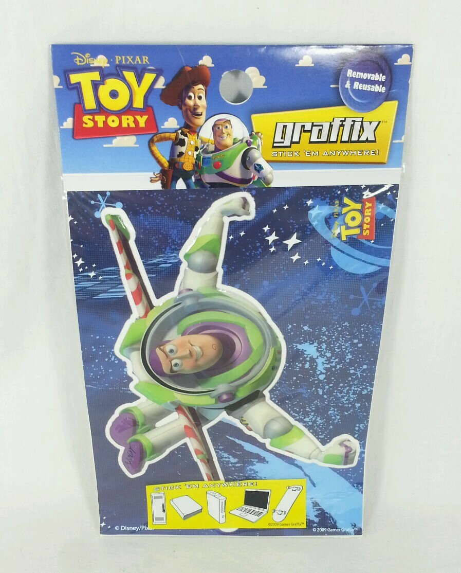 Toy Story BUZZ LIGHTYEAR Gamer Graffix Laptop Locker Decal Removable Sticker