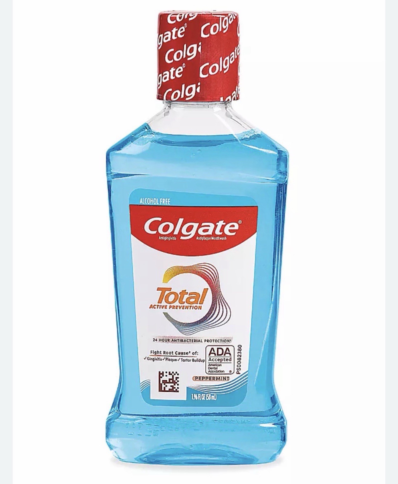 Colgate Total Active Prevention Mouthwash Travel Hotel 30 Pcs (1.96 Fl Oz)