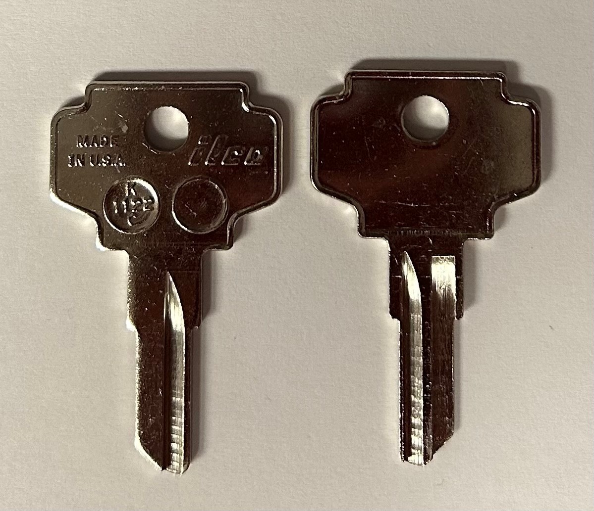 Ilco K1122C for Bargman Key Blank uncut (1 Pc)
