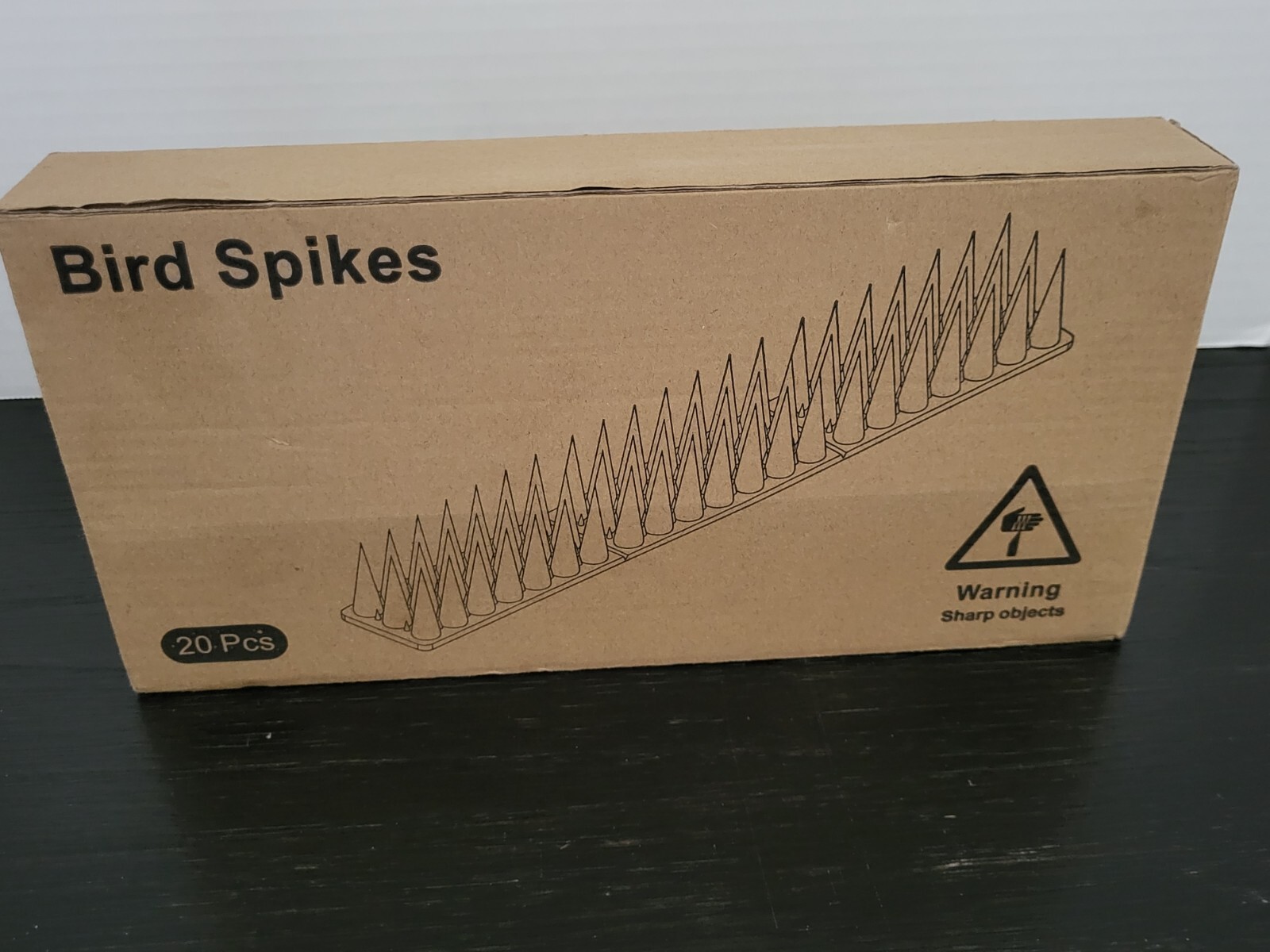 Bird Spikes 20 pcs Bird Squirrel Raccoon Pigeon Cat Animal Deterrent Spikes