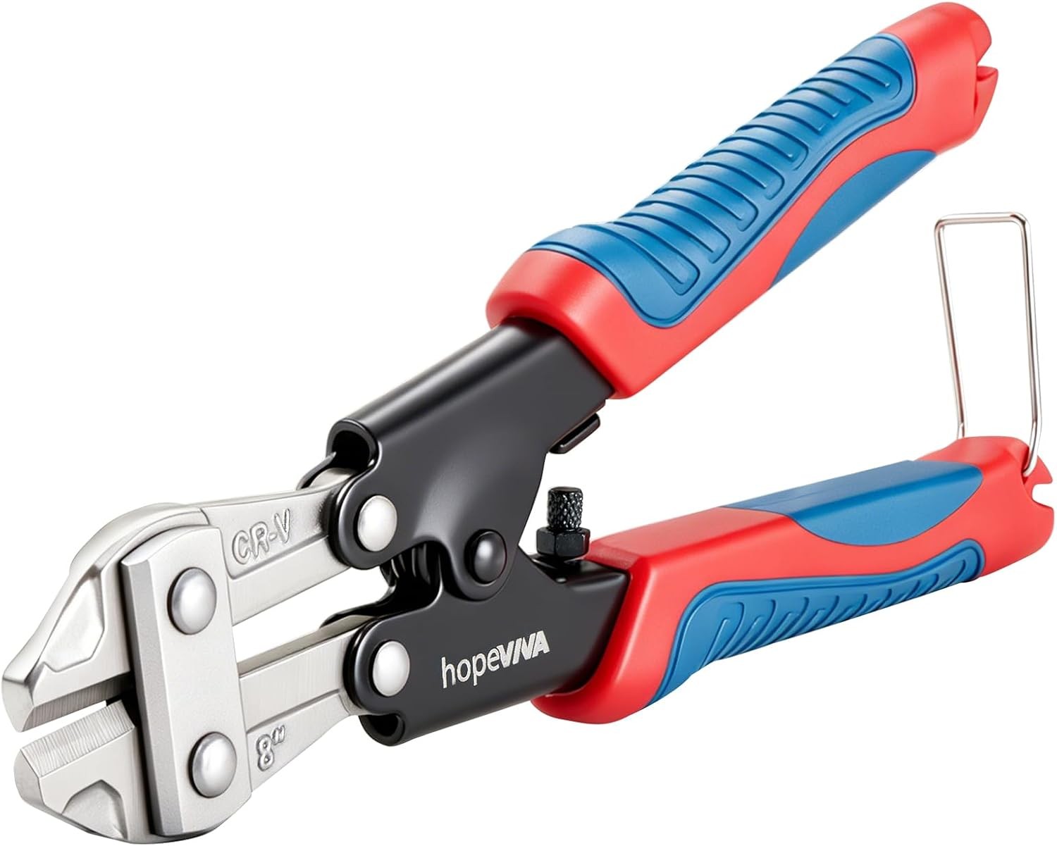 8-Inch Mini Bolt Cutters, Wire Cutters & Small Cable Snips for Steel | Heavy Dut