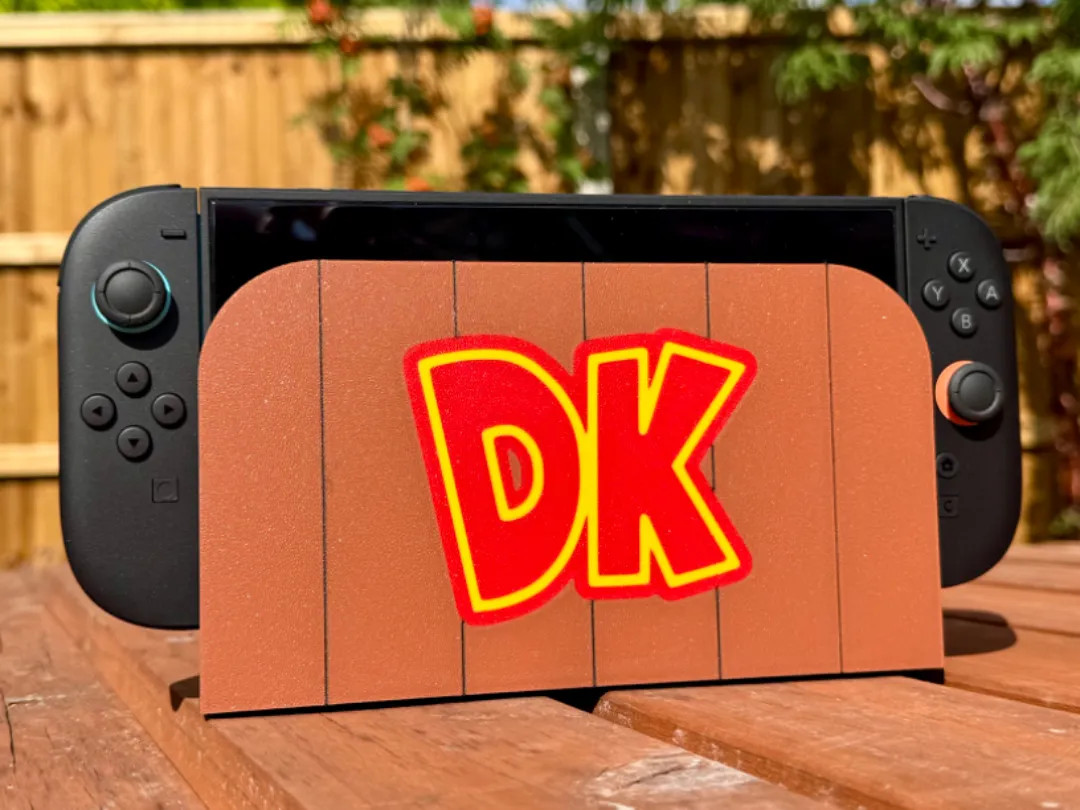 Donkey Kong Nintendo Switch Display Stand Holder Console Video Game Accessory