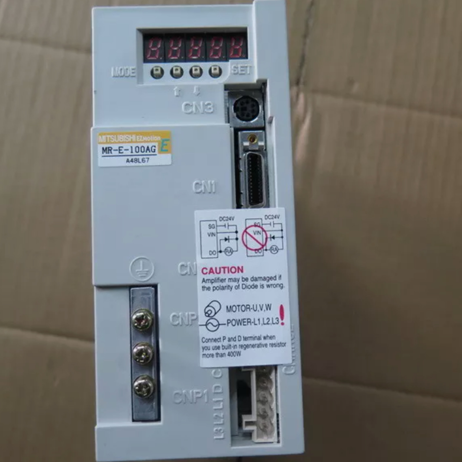 NEW MITSUBISHI SERVO DRIVER MR-E-100AG