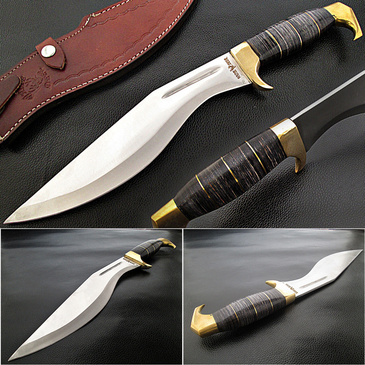 Heavy Duty Jungle Kukri Knife  Survival Machete Japanese CP Steel with Sheath