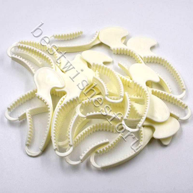 35 Pcs Dental Disposable Impression Bite Registration Large Half Tray Posterior
