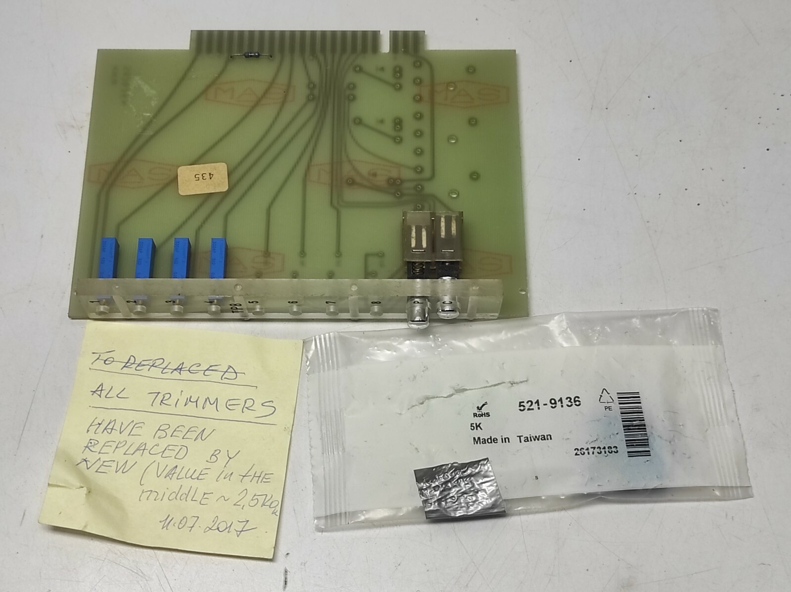 KMW 582826b PCB