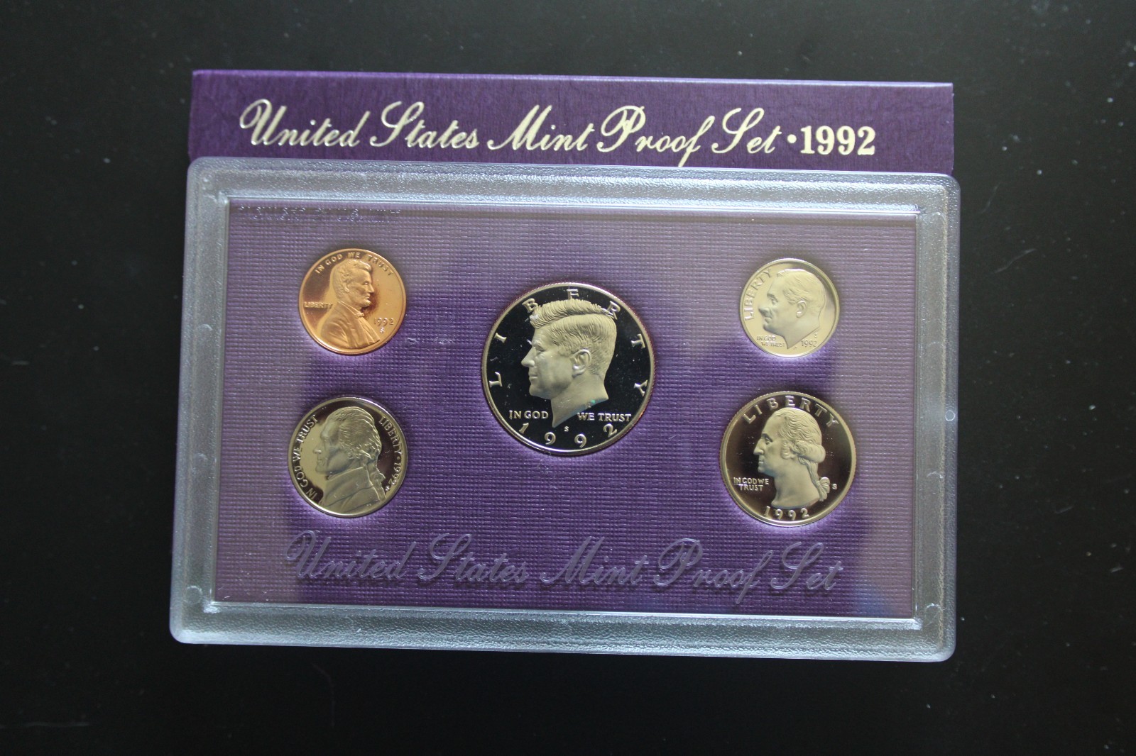1992-S PROOF SET OGP IN EXCELLENT CONDITION COA 1 SET