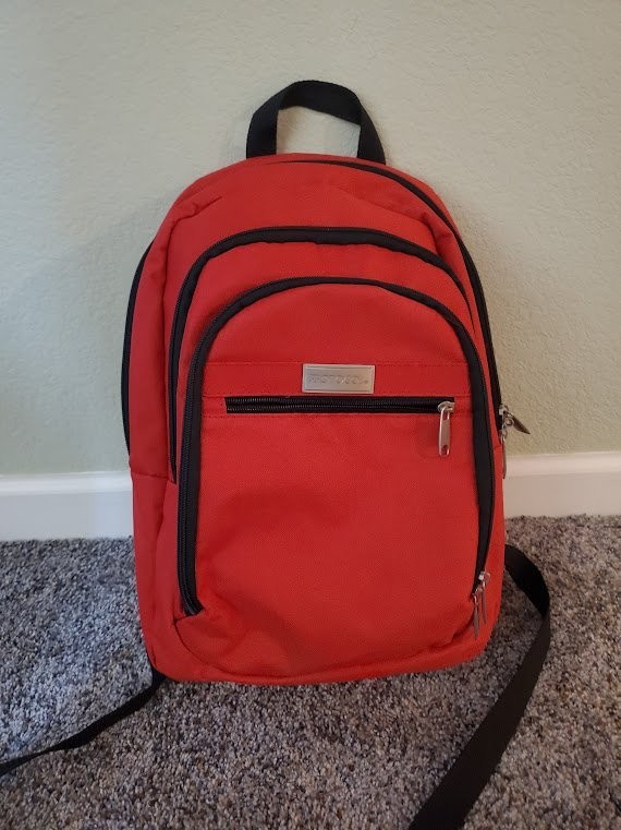 Protocol Gear Red mini backpack