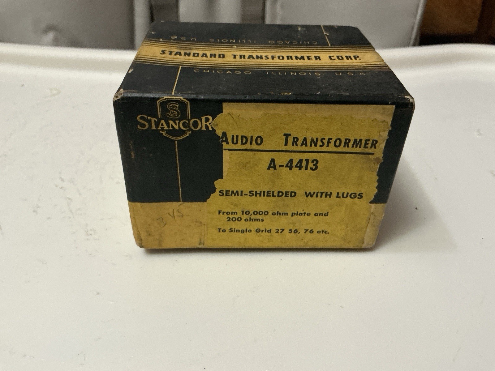VINTAGE STANCOR  A-4413 AUDIO TRANSFORMER NEW OLD STOCK