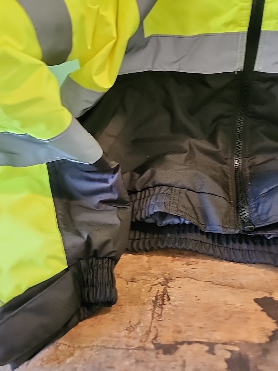 Tenacious Work Gear Glowear 8377 Reflective Jacket Size XLarge Ergodyne New!