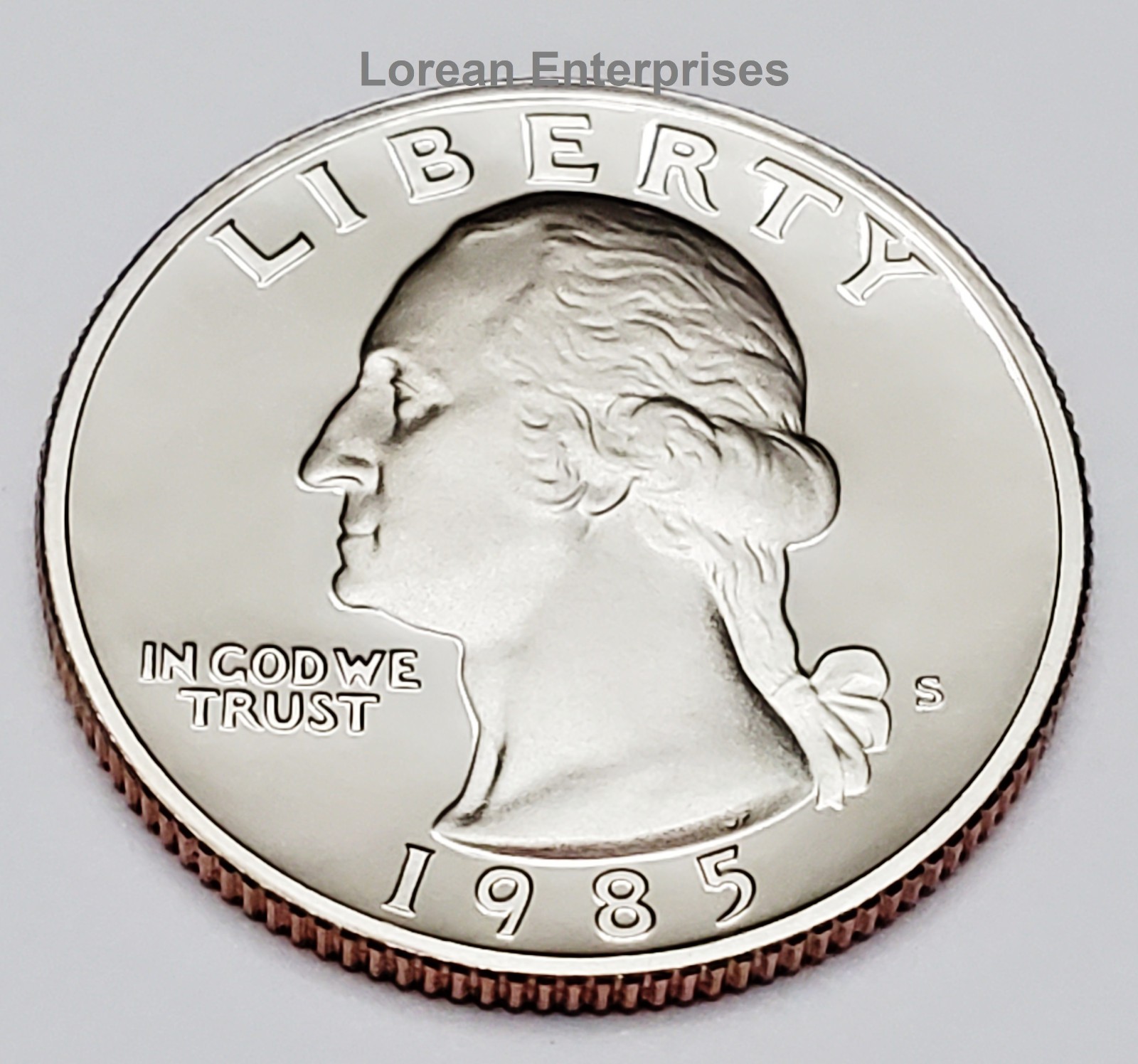1985 S Washington Quarter  CLAD ✼PROOF✼