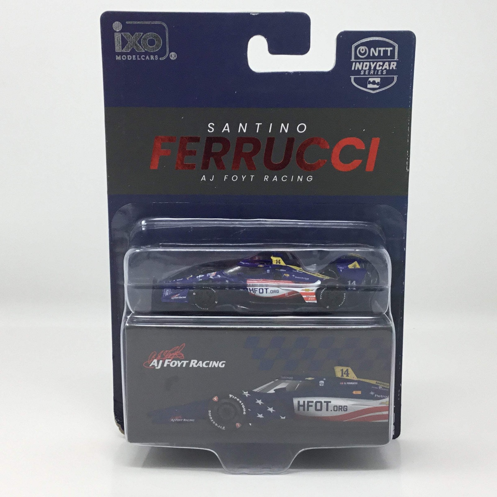 Santino Ferrucci 2026 Homes For Our Troops / AJ Foyt Racing 1:64 Diecast
