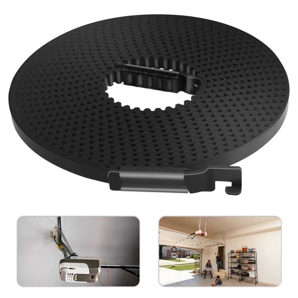 Upgrade 41A5250-2 41AB050-2 Belt for 10ft High Garage Door, 310" Black