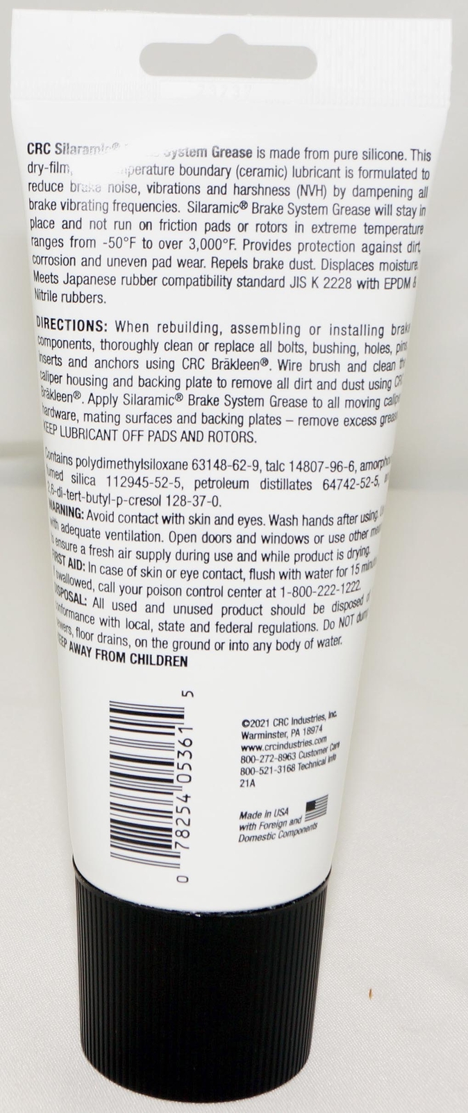 CRC 05361 Silaramic Brake System Grease 5oz
