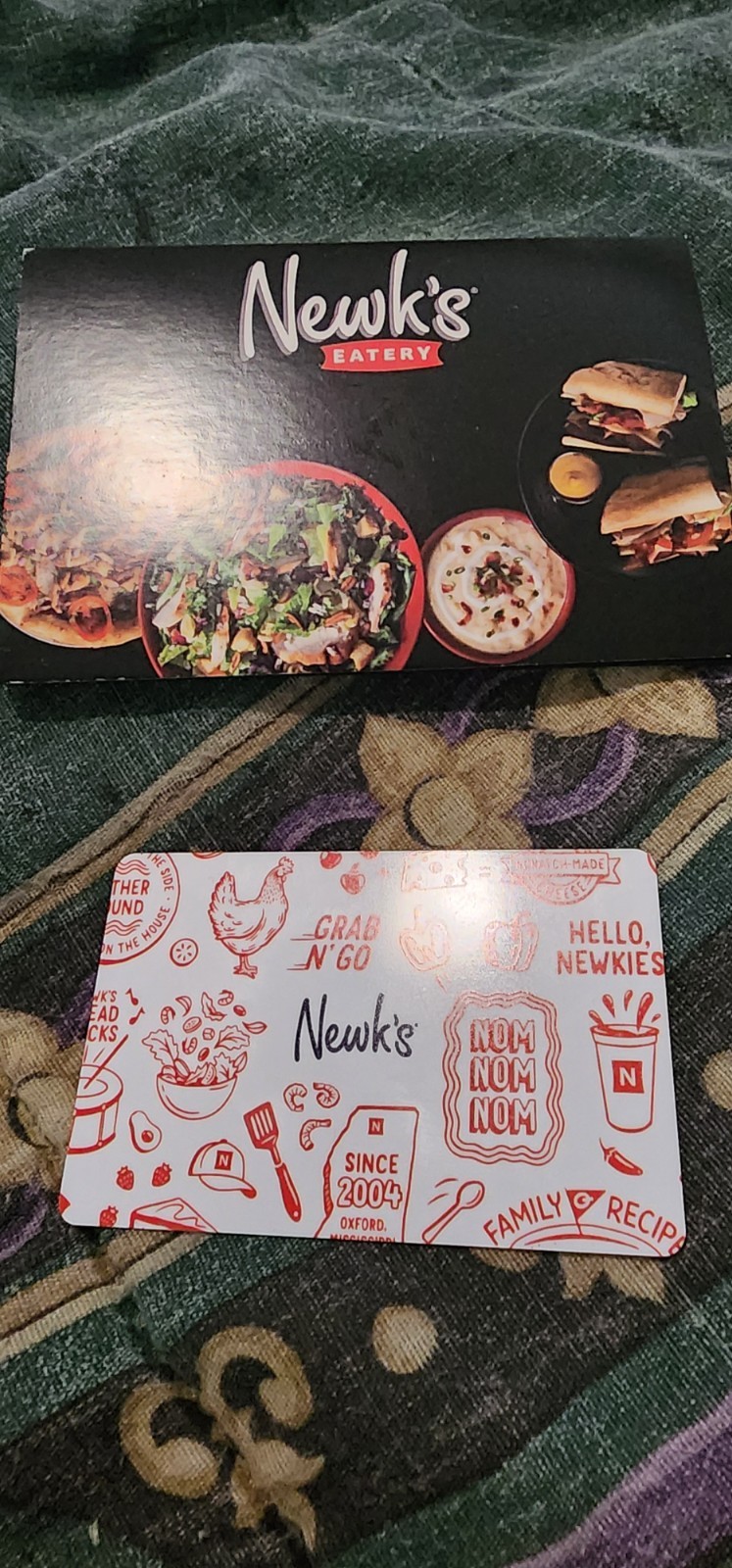 Newk's 25$ Gift Card, Selling for 20$ Unused