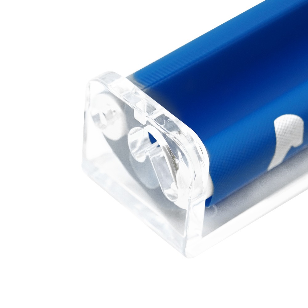 2pcs 78mm Plastic Easy Handroll Cigarette Rolling Tobacco Machine Blue