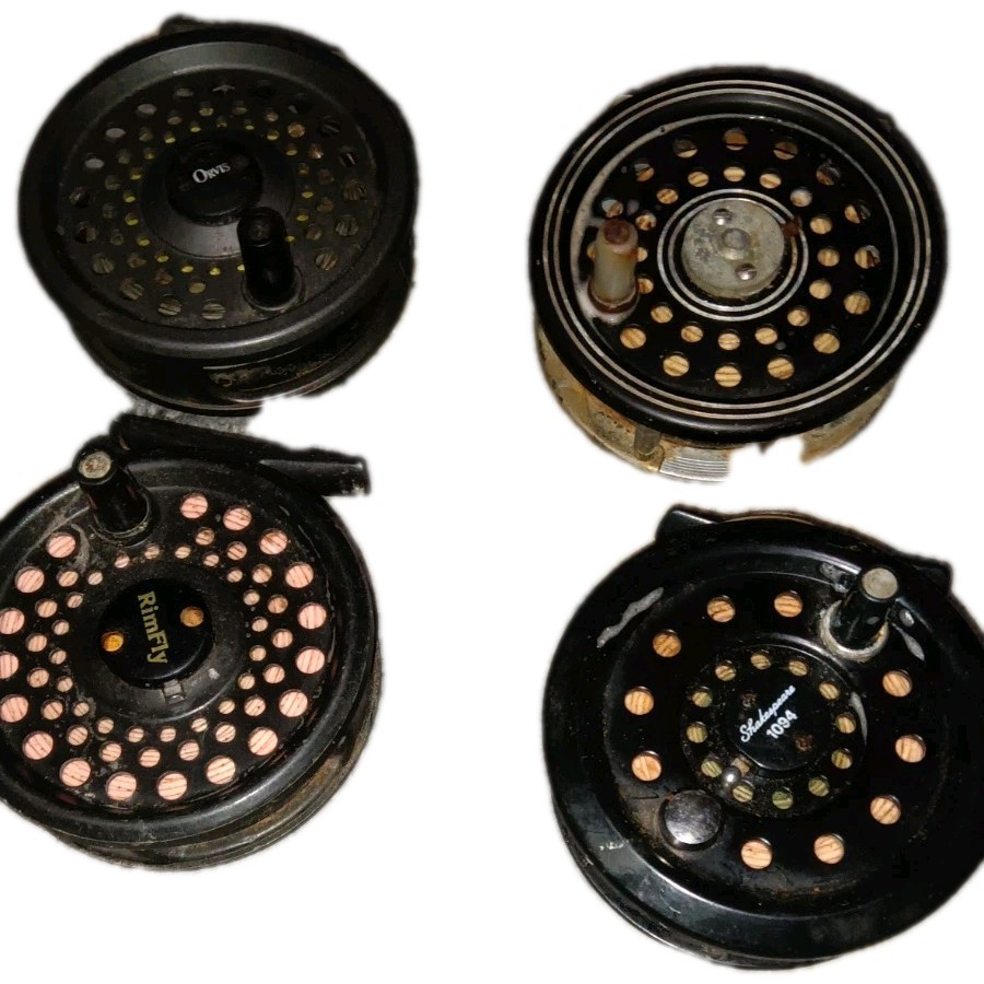 Orvis Cortland Shakespeare , Martin Vintage Fly and Mosquito Fishing Reels Lot