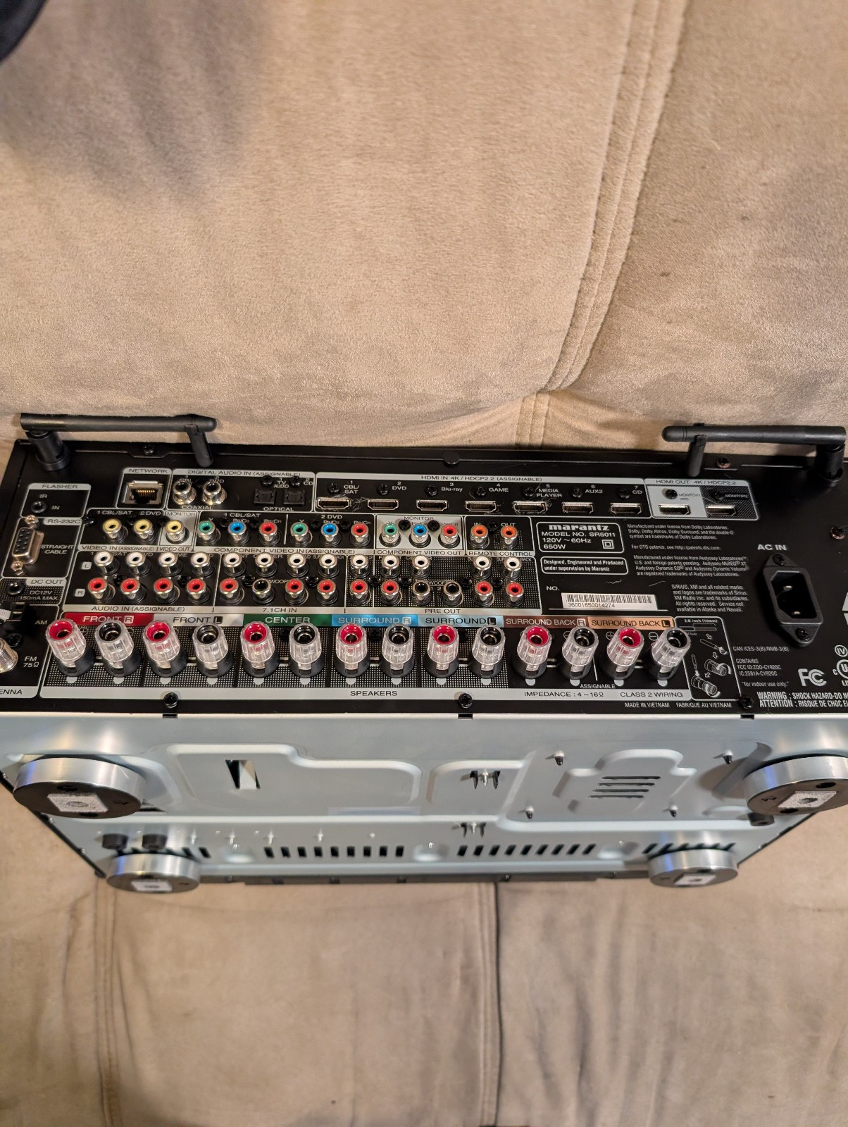 Marantz SR5011 7.2Ch Network AV Receiver - Untested