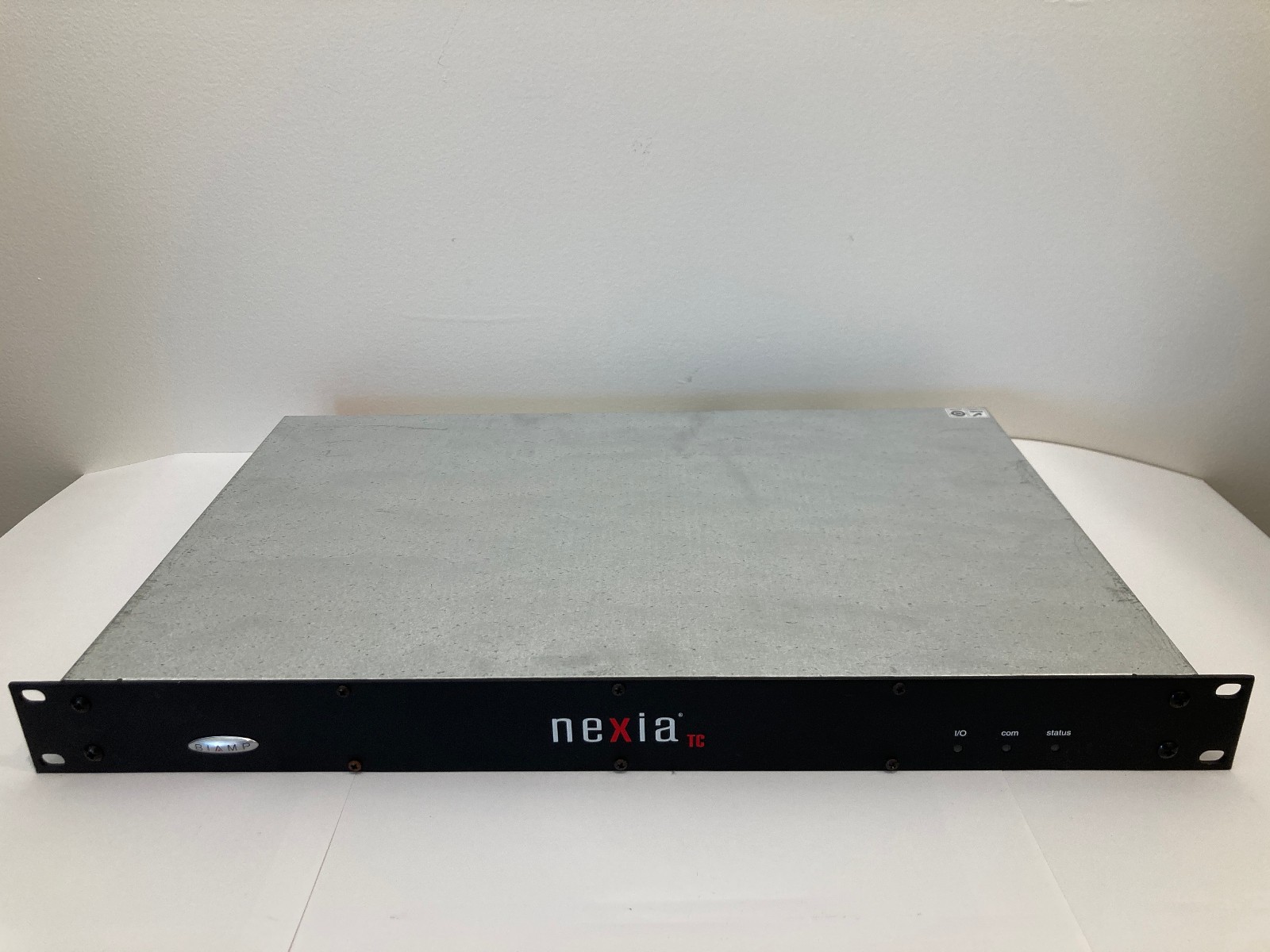 Biamp Systems Nexia TC Digital Audio Signal Processor TESTED & WORKS, RACK EARS