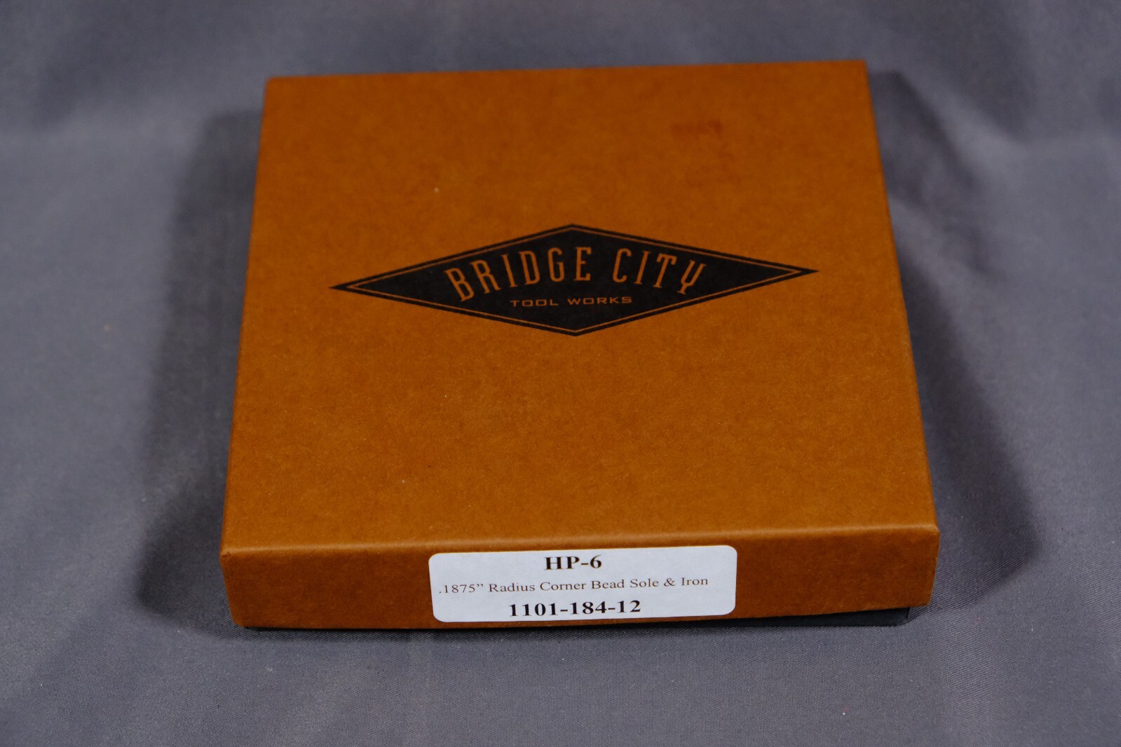 Bridge City Tool .1875" Radius Corner Bead Sole & Iron 1101-184-12 for HP-6 Mint