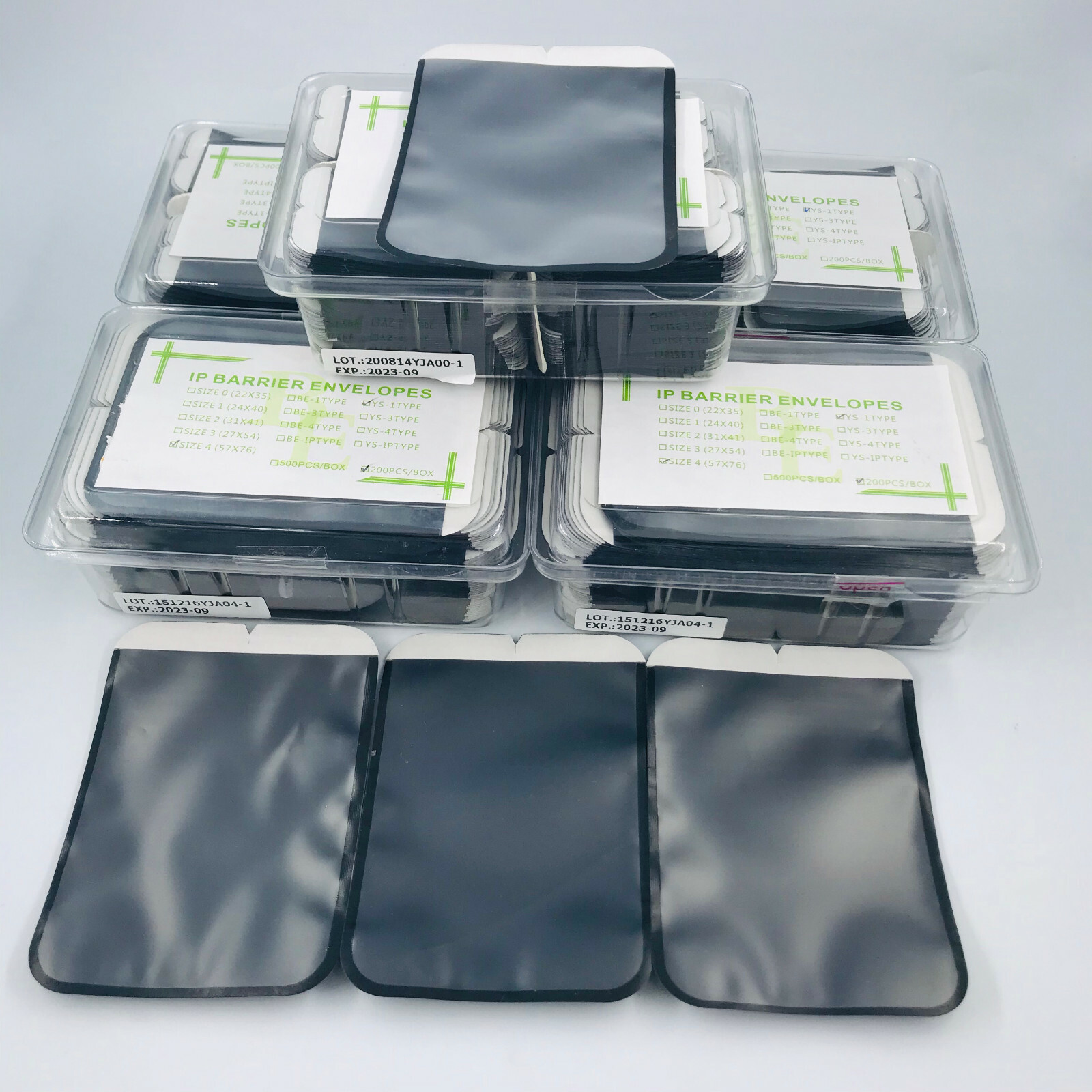1000pcs Digital X ray Barrier Envelope Sleeves for Phosphor Plate Scan Size #4