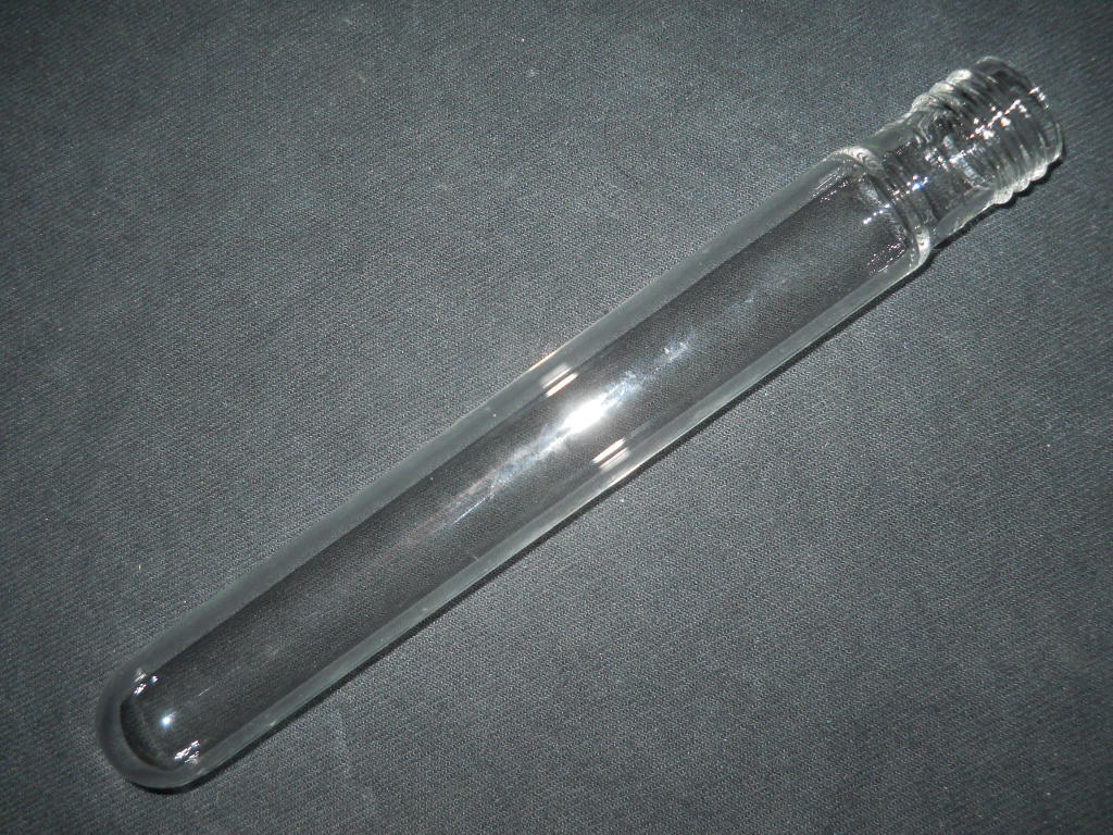 Unbranded 60mL Glass Culture Tube w/ Custom GL25 Thread (No Cap Included)