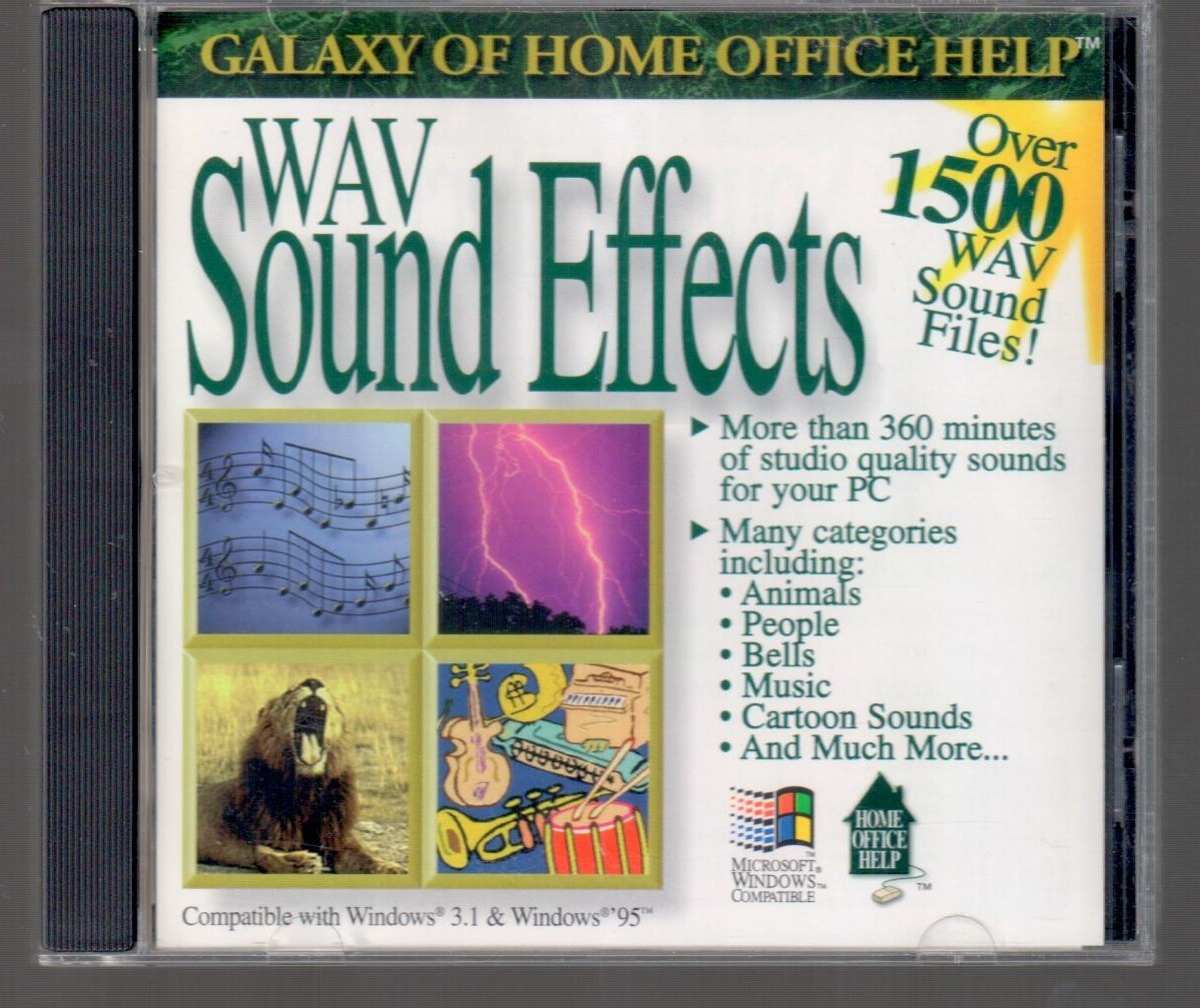 WAV Sound Effects PC CD Animals People Bells Music Cartton Sounds Best Deal L@@K