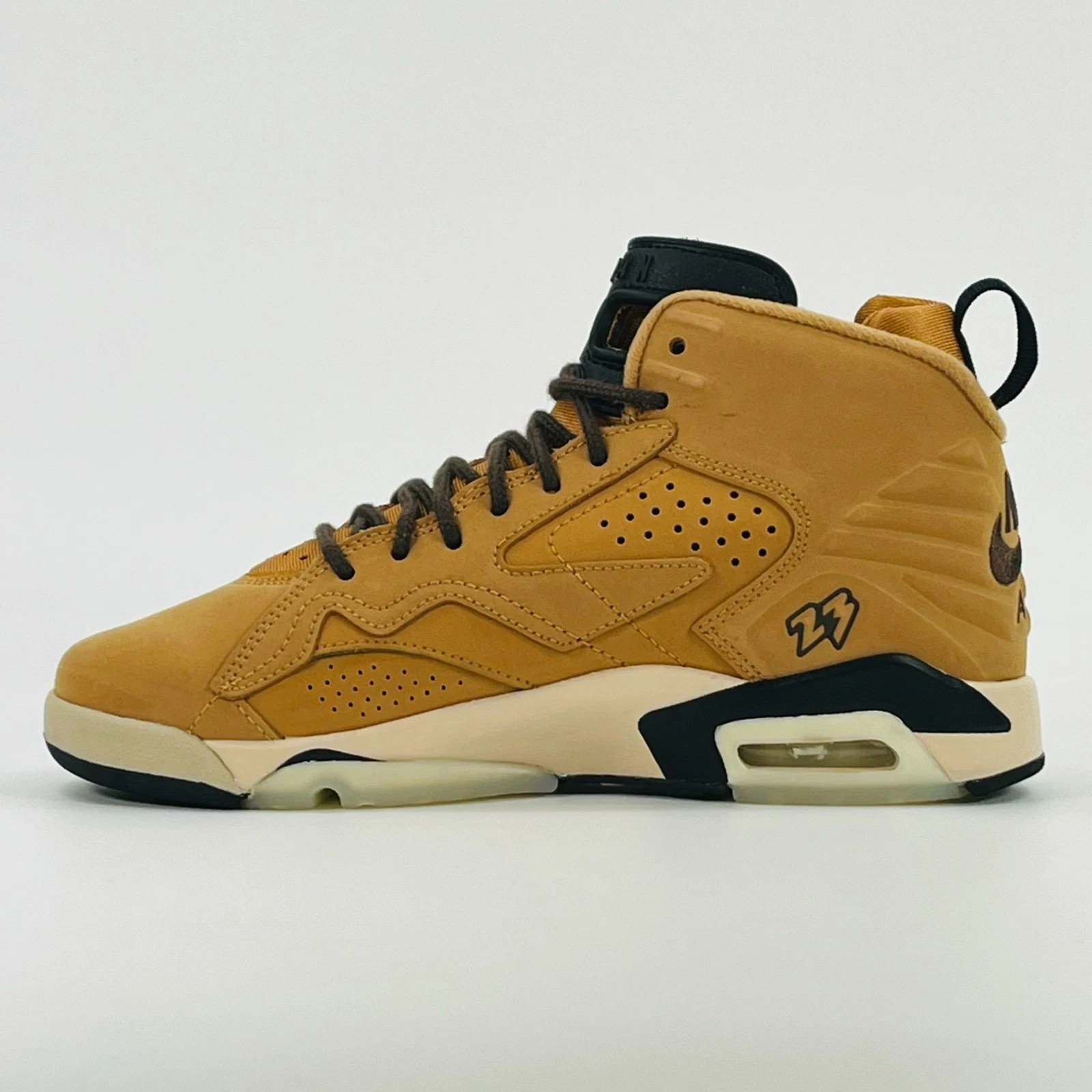 Nike Air Jordan MVP GS Flax Brown Basketball Sneakers Retro DZ5577-200 GS Size