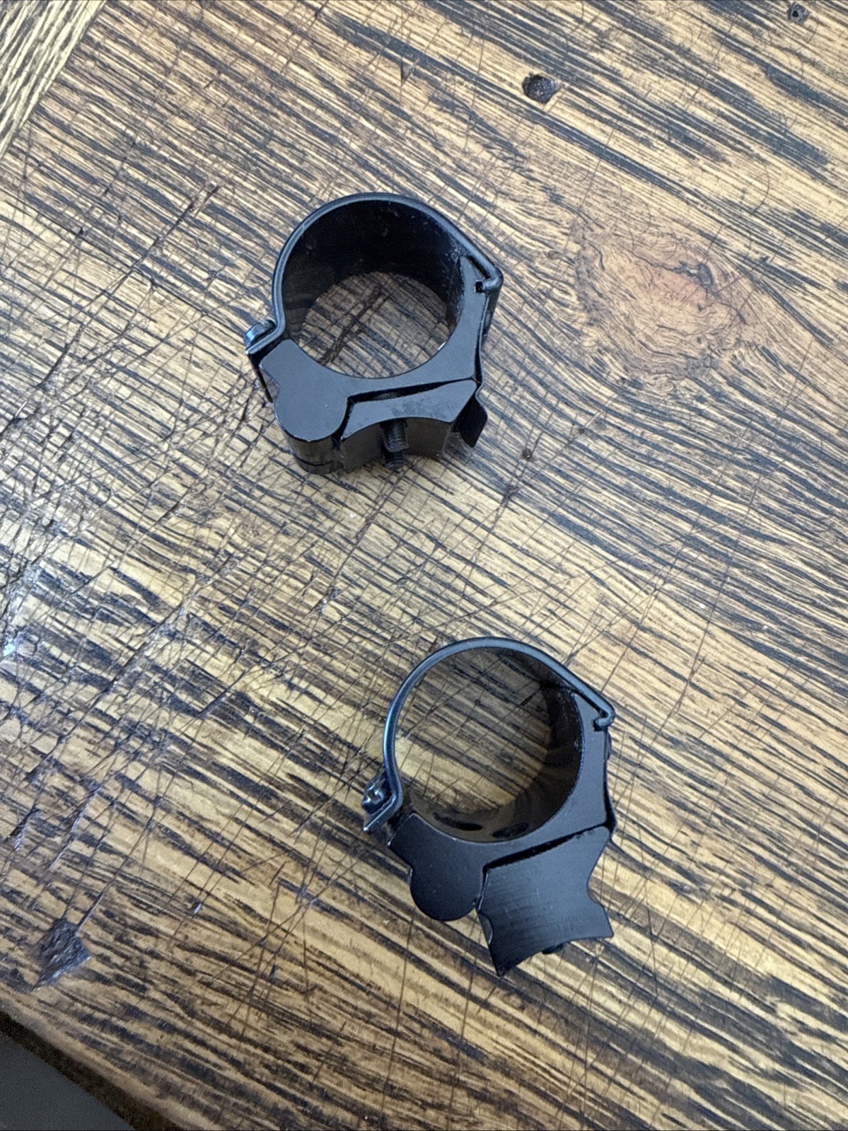 Vintage Weaver Scope Rings Pivot Mount Base With Scope Mounts (MPN 114 - 119)