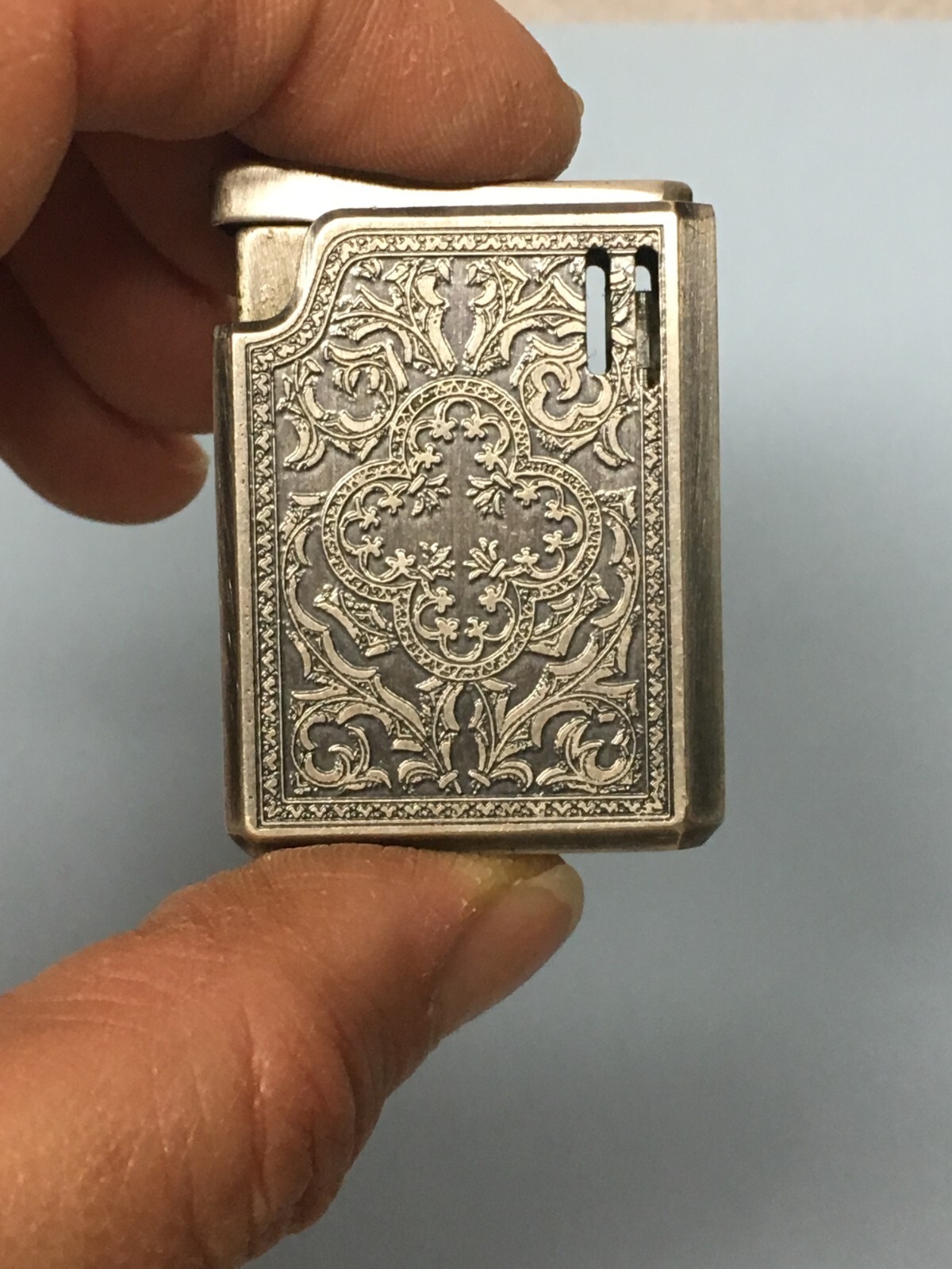 COLLIBRI LIGHTER MADE IN JAPAN ETCHED SCROLL DESIGN