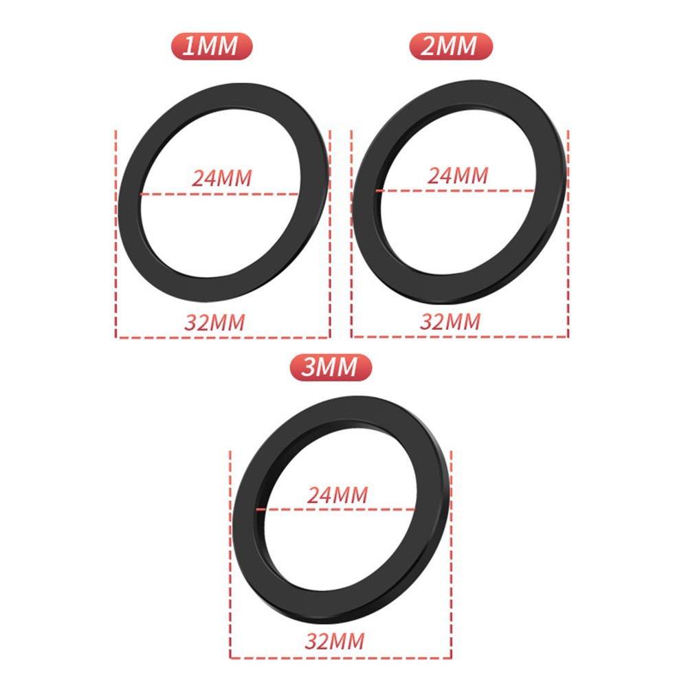 Washer Spacer Bicycle Adapter Aluminum Alloy Bottom Bracket For-Shimano