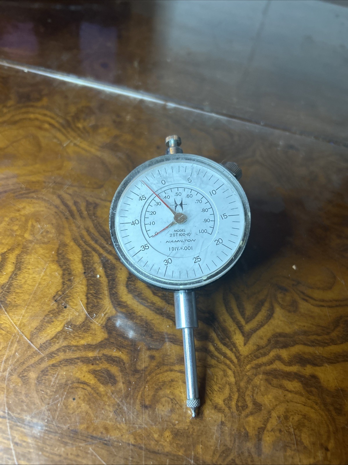 Hamilton Dial Indicator 2ST100-10 1DIV=.001 (G46)