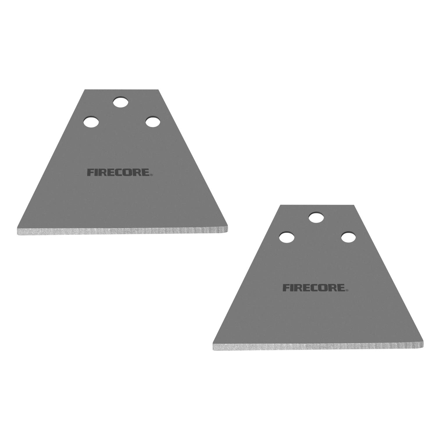 2Pcs SDS Plus Floor Scraper Blades for 5" x 11" SDS Plus Floor Scraper FS22510