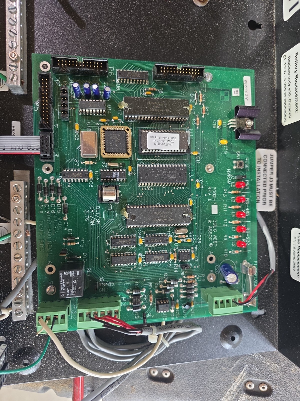 Digigate 700 Digitech 7002 Control Board