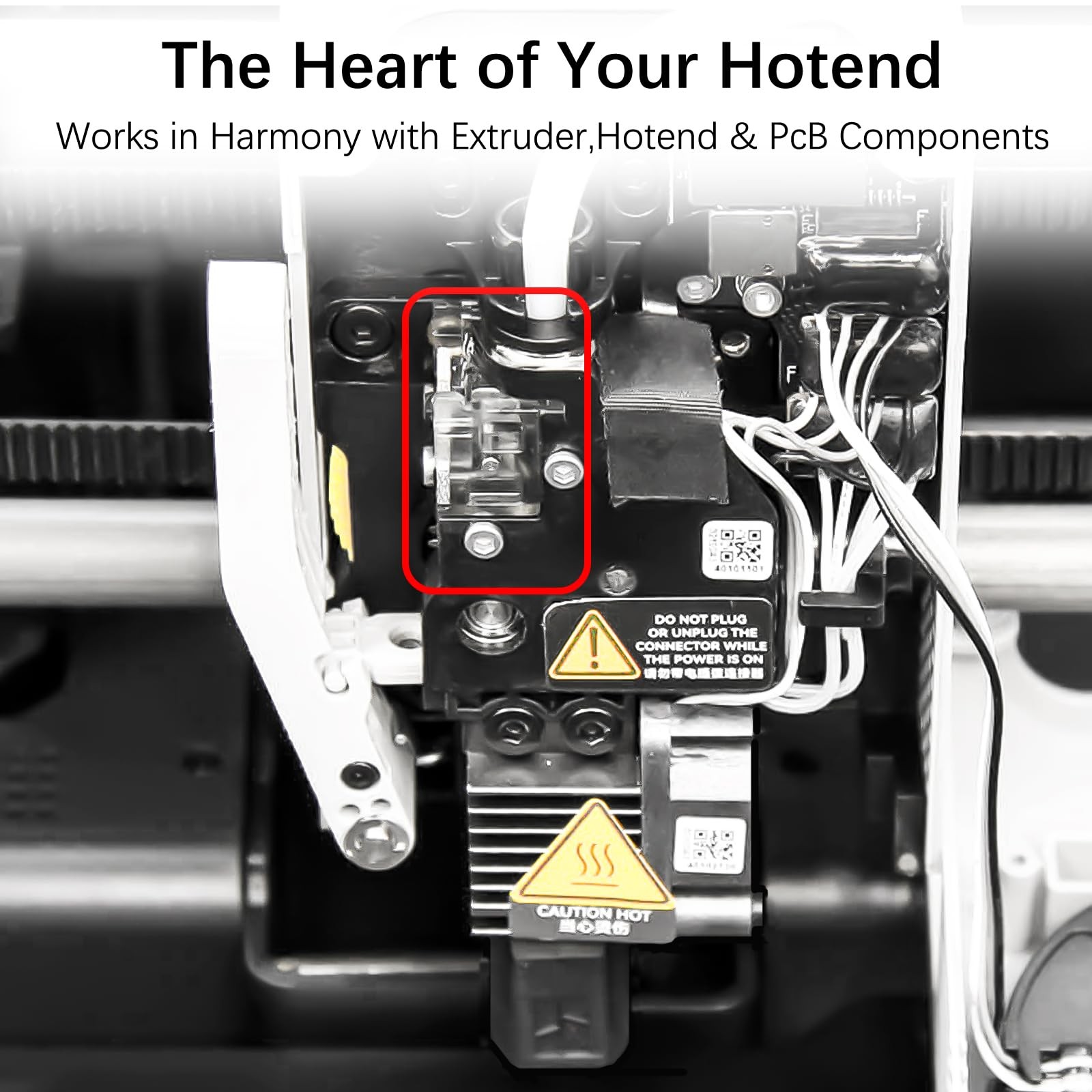 Bamboo P1S Hotend & Extruder Hall Switch Board, Filament Sensor...
