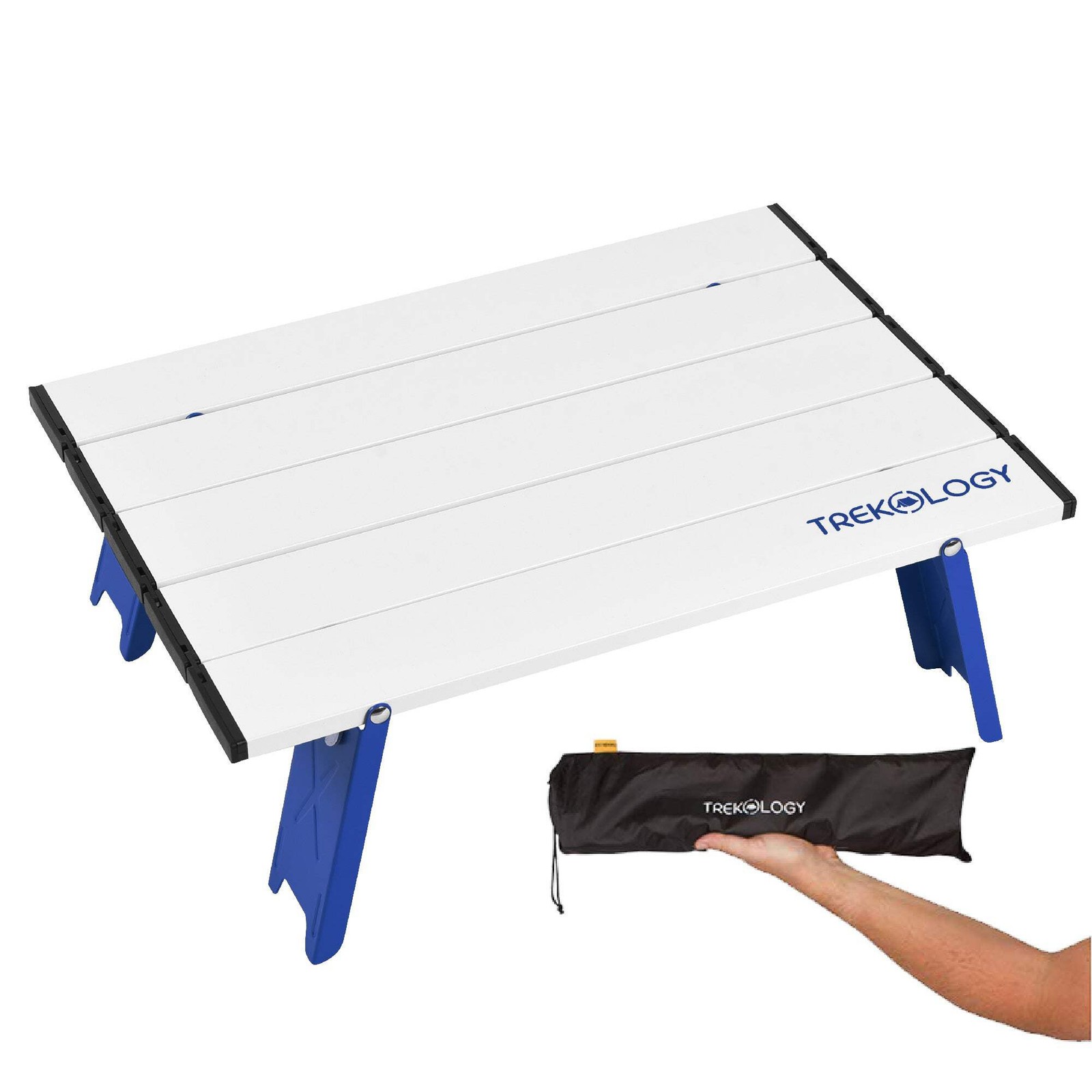 TREKOLOGY Beach Table – Lightweight, Portable & Waterproof Folding Table for Cam