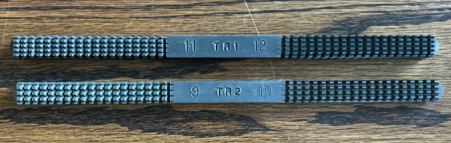 Mac Tools 2 -piece Thread Restoring File Thread Chaser set #TR1 & #TR2 USA