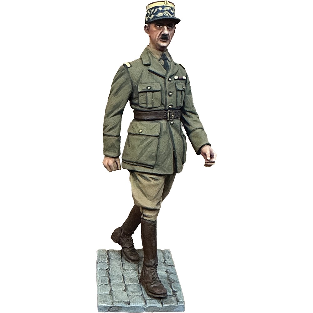 French General Charles De Gaulle 1944-45 1/30 Figure William Britain (10181)