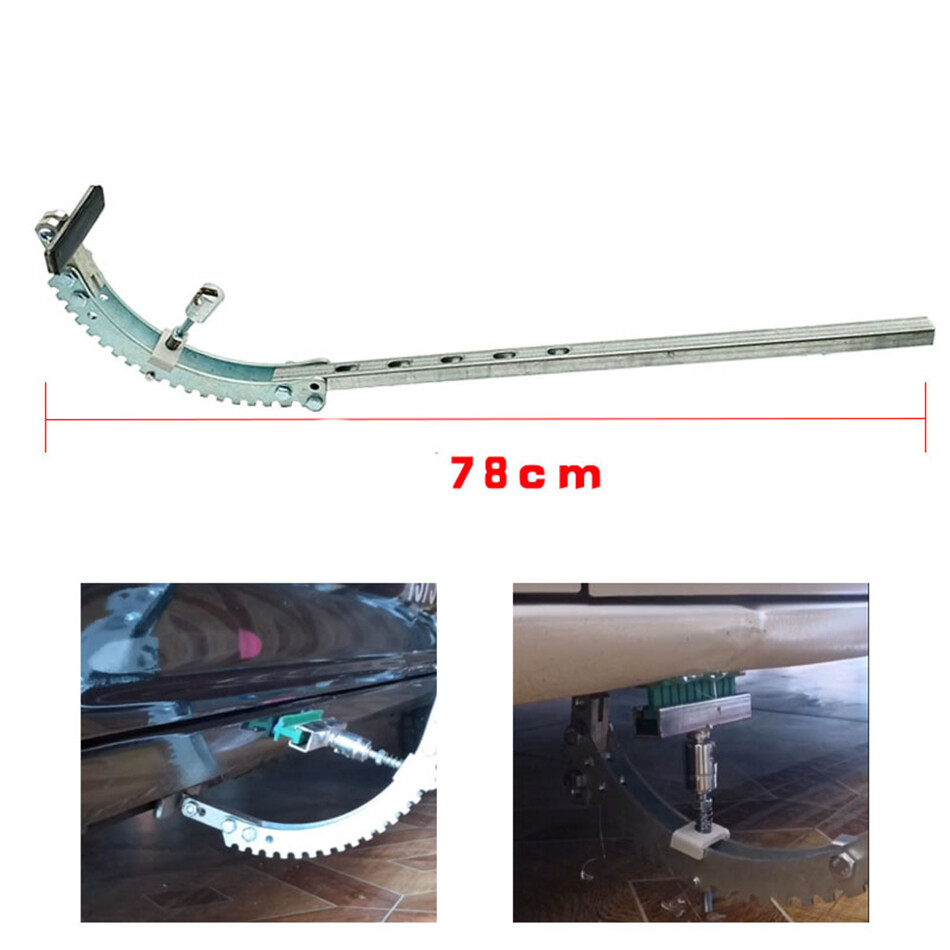Auto Dent Repair Tool，Accessory Aluminum+Plastic Bridge Puller Glue Tabs 10pcs