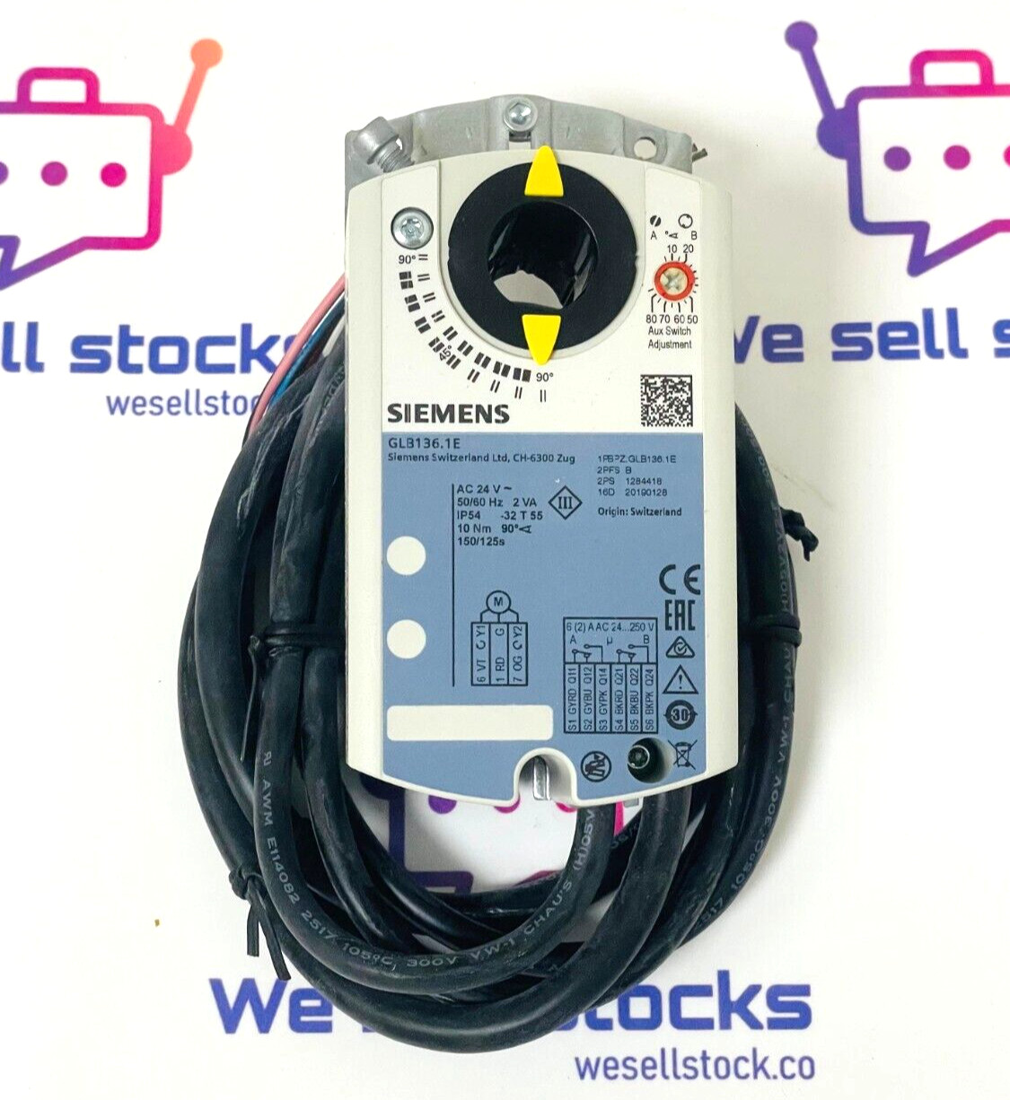 SIEMENS GLB136.1E Damper Actuator